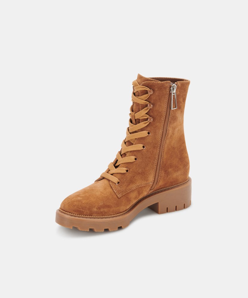 Dolce Vita Lottie Boots Saddle Suede