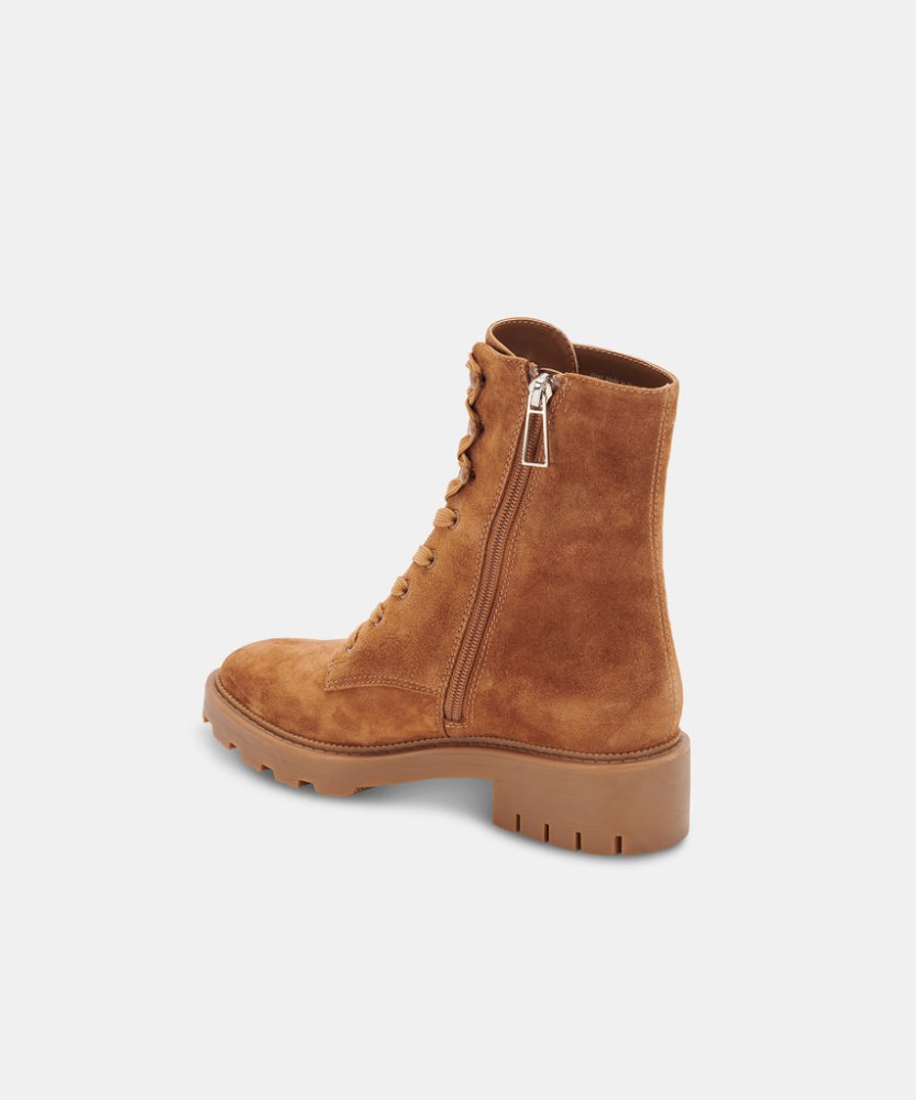 Dolce Vita Lottie Boots Saddle Suede