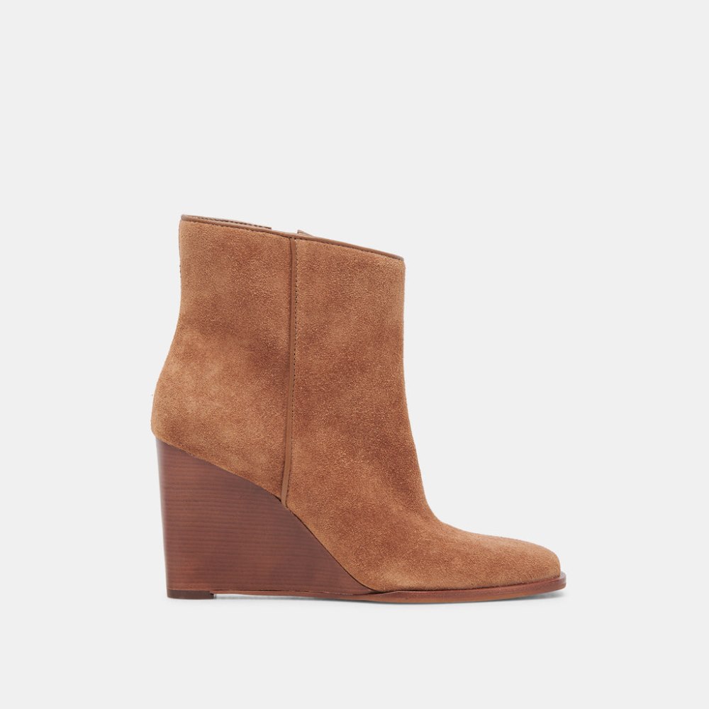 Dolce Vita Susann Booties Chestnut Suede
