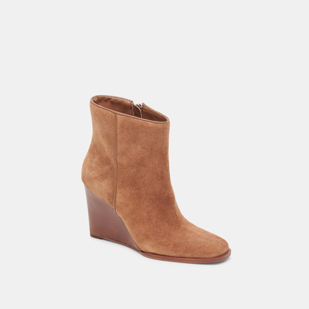 Dolce Vita Susann Booties Chestnut Suede