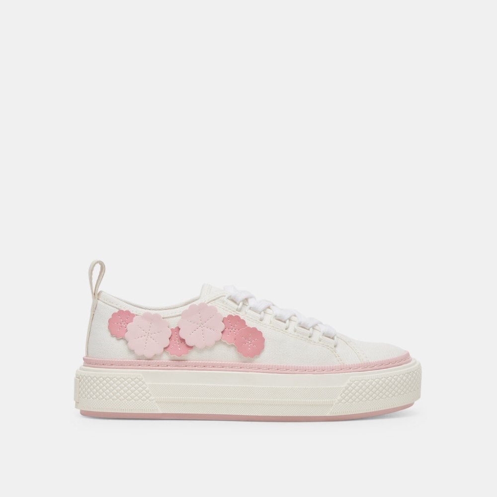 Dolce Vita Robbin Sneakers Pink Multi Canvas