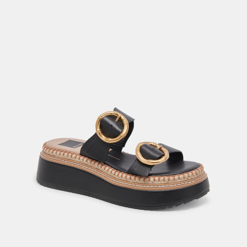 Dolce Vita Rysha Sandals Black Leather