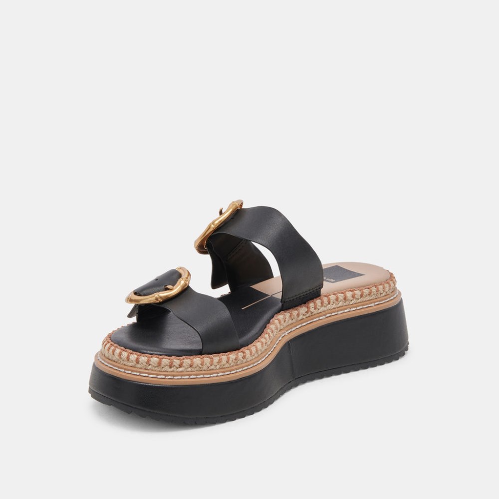 Dolce Vita Rysha Sandals Black Leather