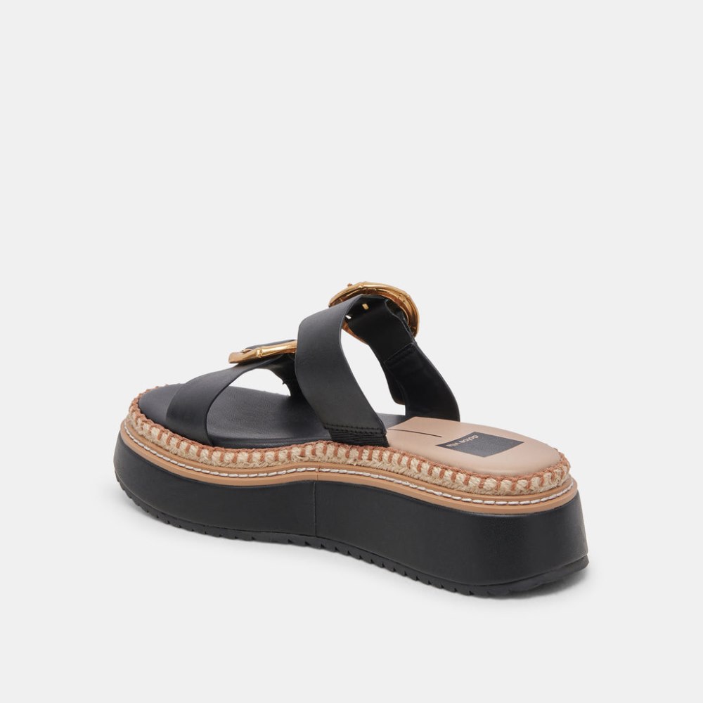 Dolce Vita Rysha Sandals Black Leather