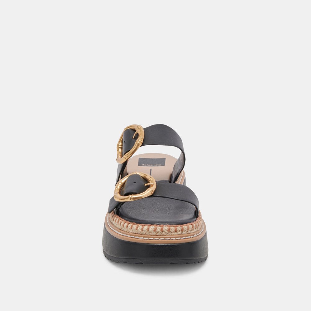 Dolce Vita Rysha Sandals Black Leather