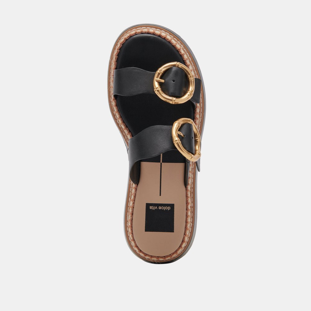 Dolce Vita Rysha Sandals Black Leather