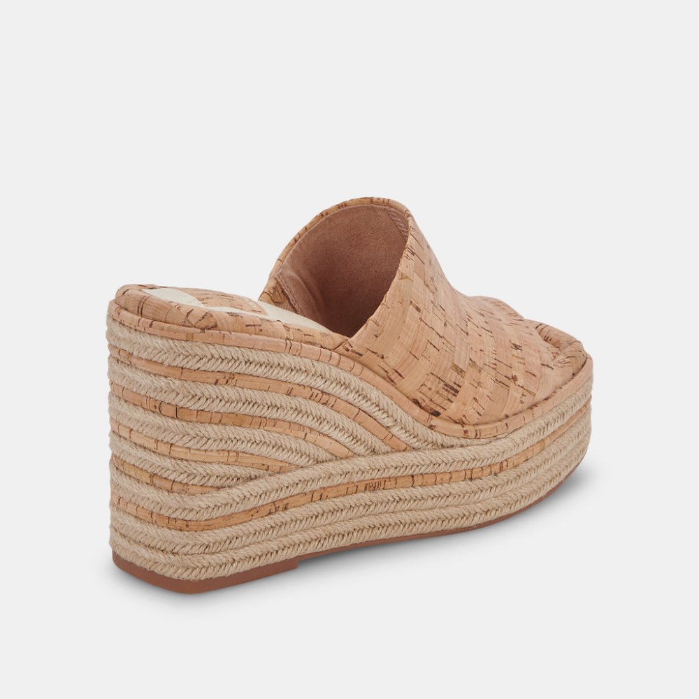 Dolce Vita Elaria Wedges Natural Cork
