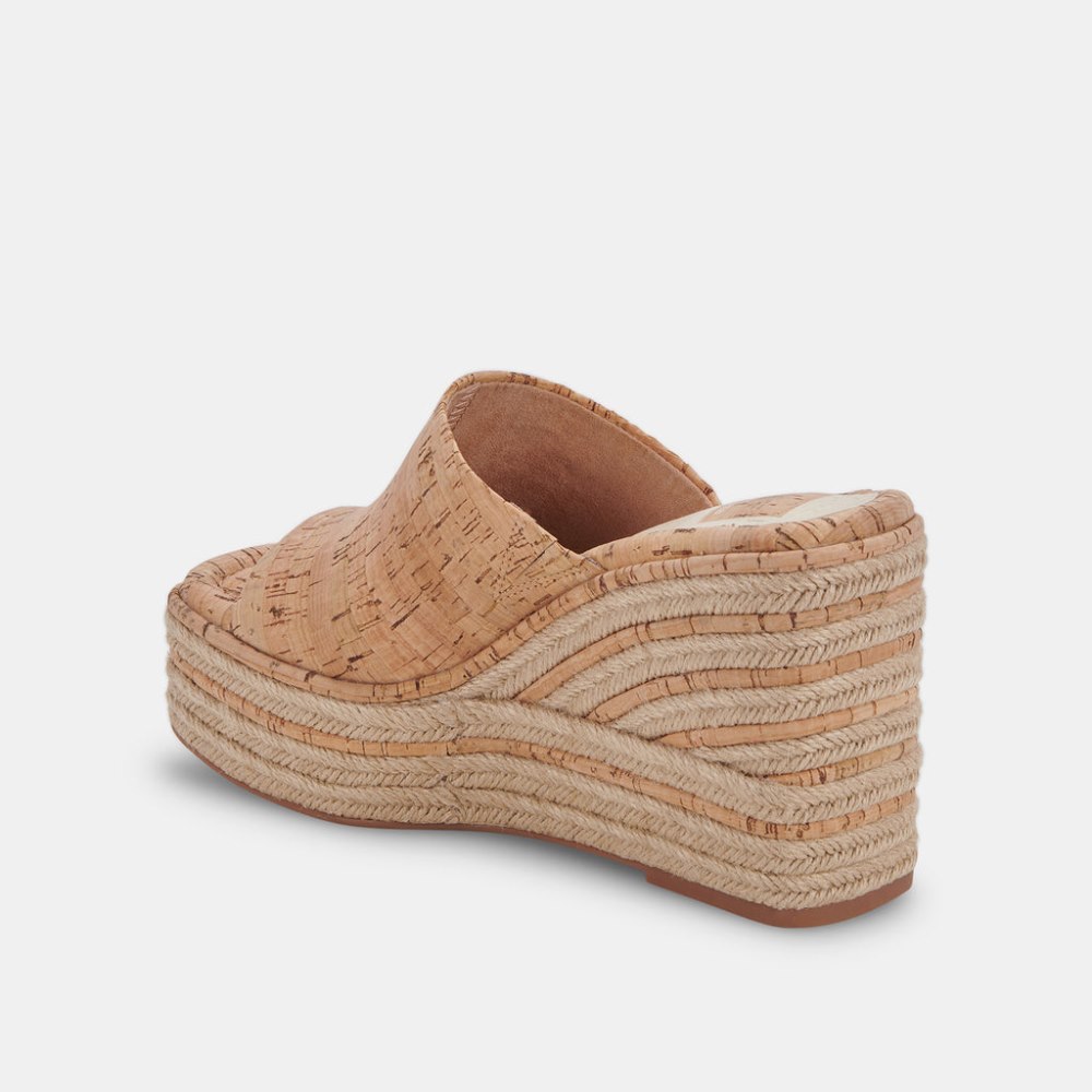 Dolce Vita Elaria Wedges Natural Cork