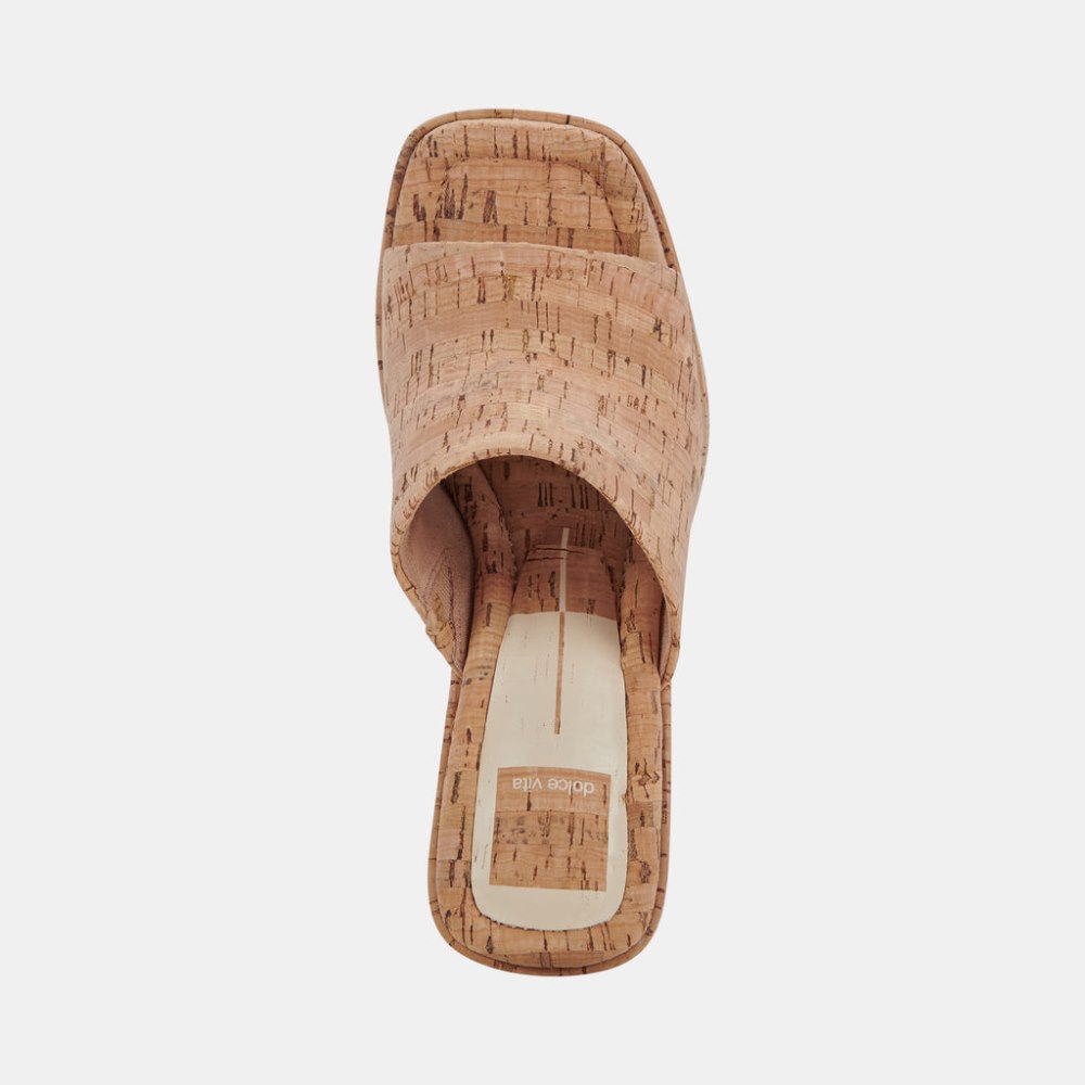 Dolce Vita Elaria Wedges Natural Cork