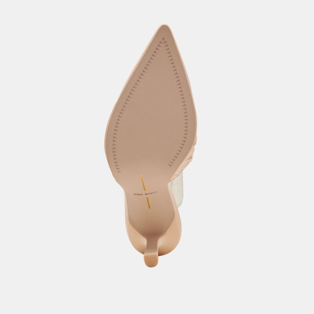 Dolce Vita Kairi Heels French Vanilla Leather