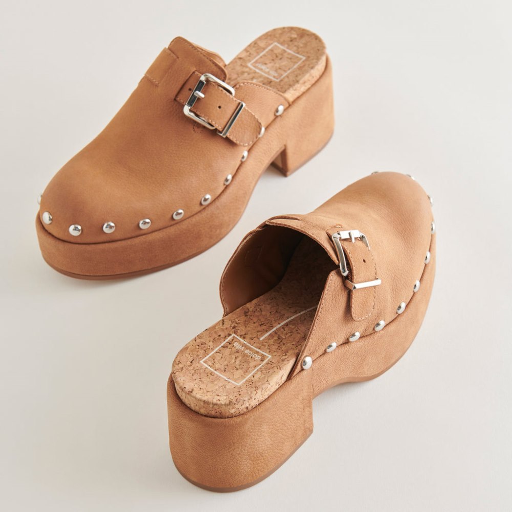 Dolce Vita Yevan Clogs Praline Nubuck