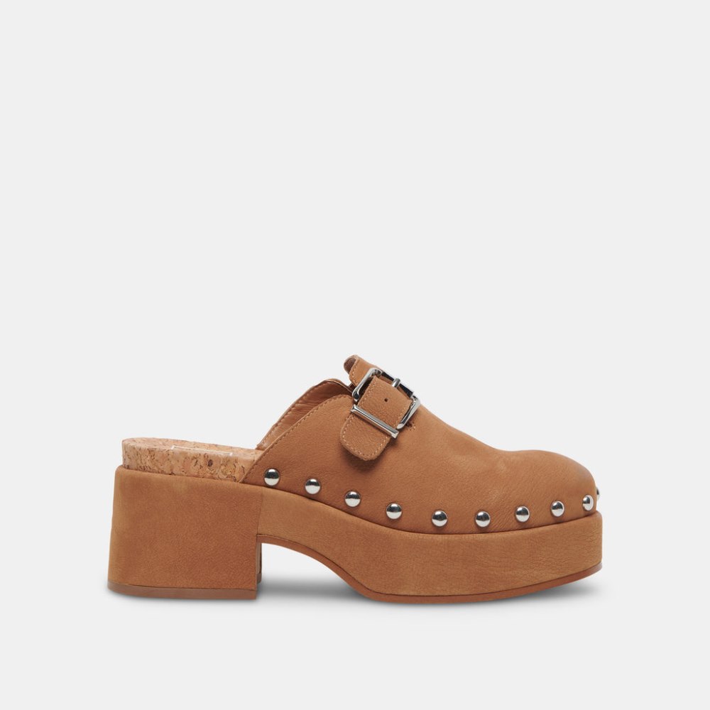 Dolce Vita Yevan Clogs Praline Nubuck