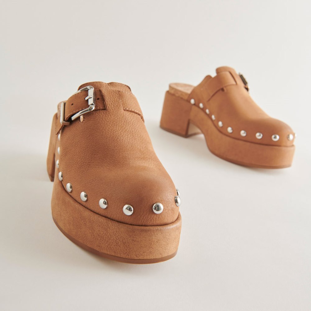 Dolce Vita Yevan Clogs Praline Nubuck