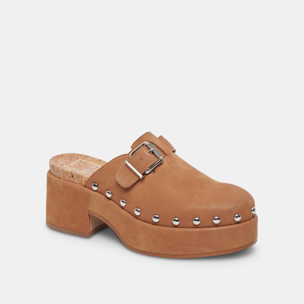 Dolce Vita Yevan Clogs Praline Nubuck