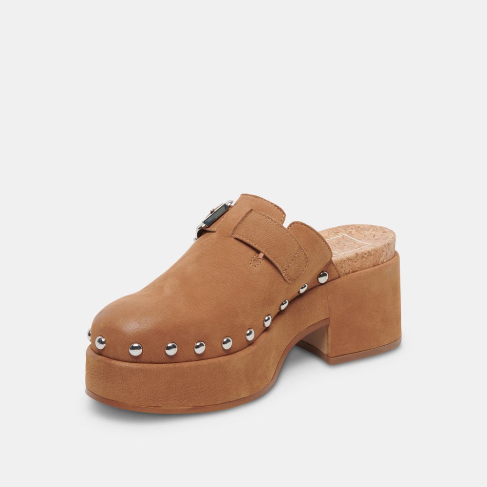 Dolce Vita Yevan Clogs Praline Nubuck