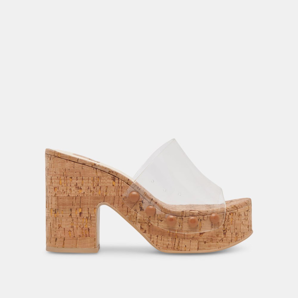 Dolce Vita Emol Heels Crystal Vinyl
