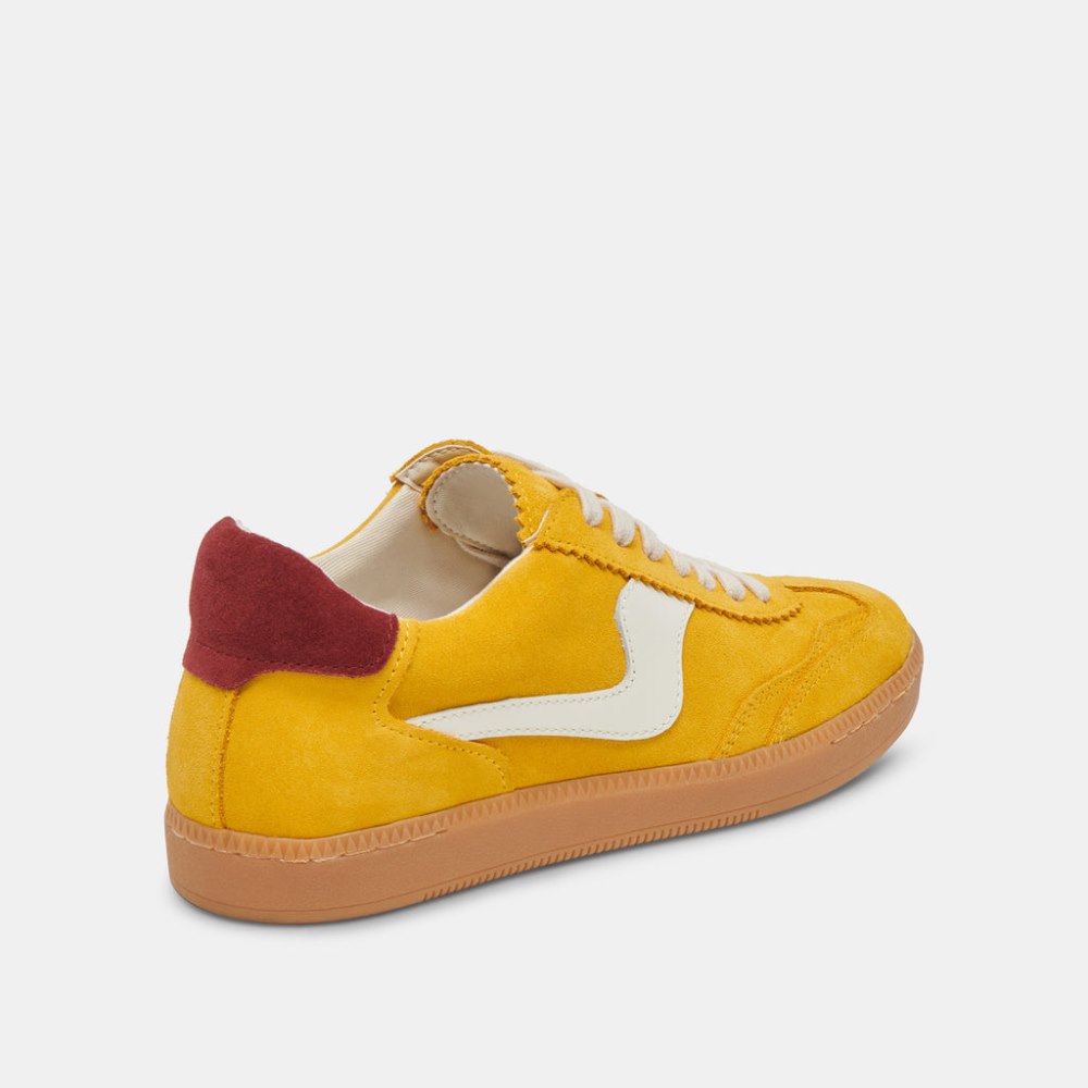 Dolce Vita Notice Sneakers Mustard Suede