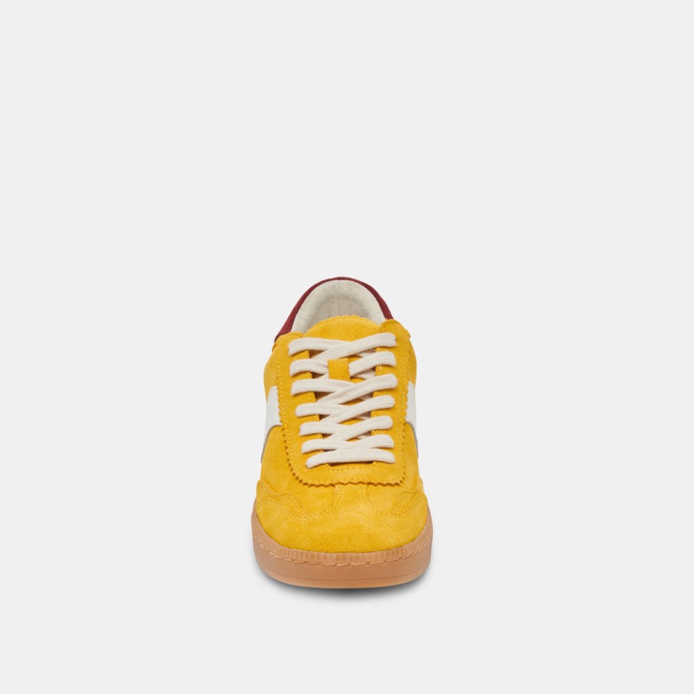 Dolce Vita Notice Sneakers Mustard Suede