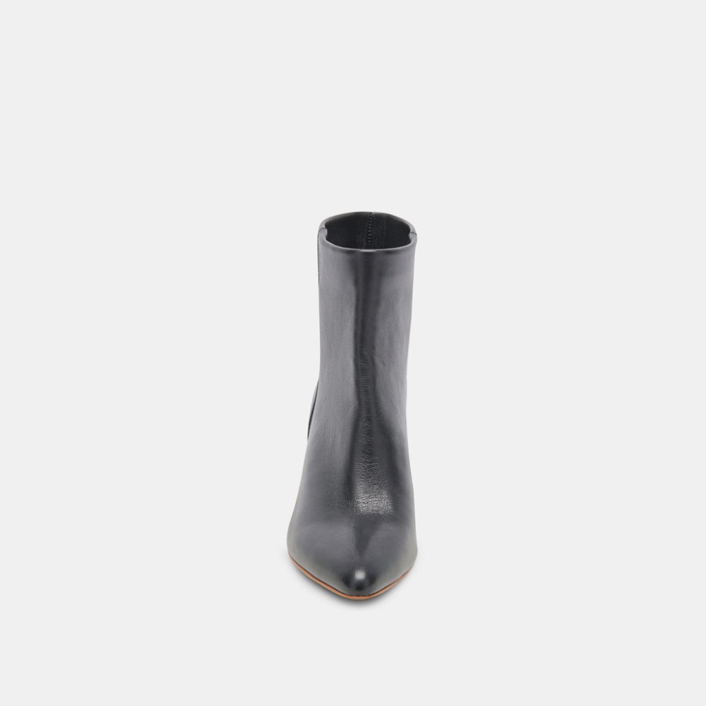 Dolce Vita Dee Wide Booties Jet Black Leather