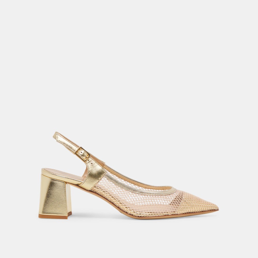 Dolce Vita Blondi Heels Blush Multi Mesh