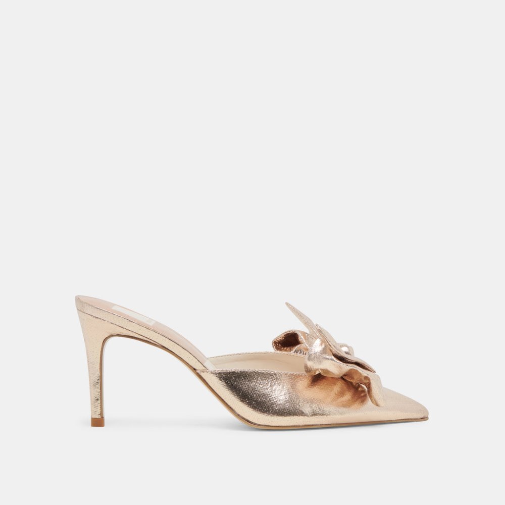 Dolce Vita Kayli Heels Platinum Satin