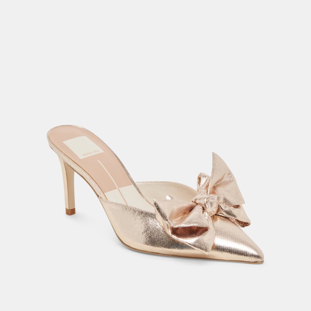 Dolce Vita Kayli Heels Platinum Satin