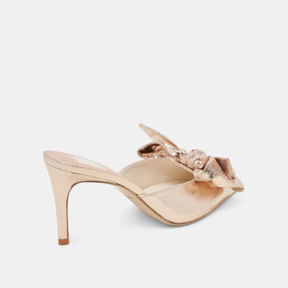 Dolce Vita Kayli Heels Platinum Satin