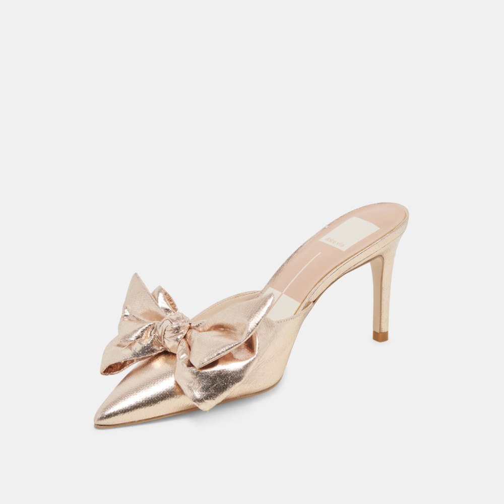 Dolce Vita Kayli Heels Platinum Satin