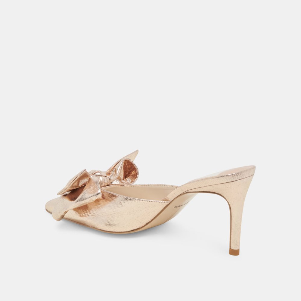 Dolce Vita Kayli Heels Platinum Satin