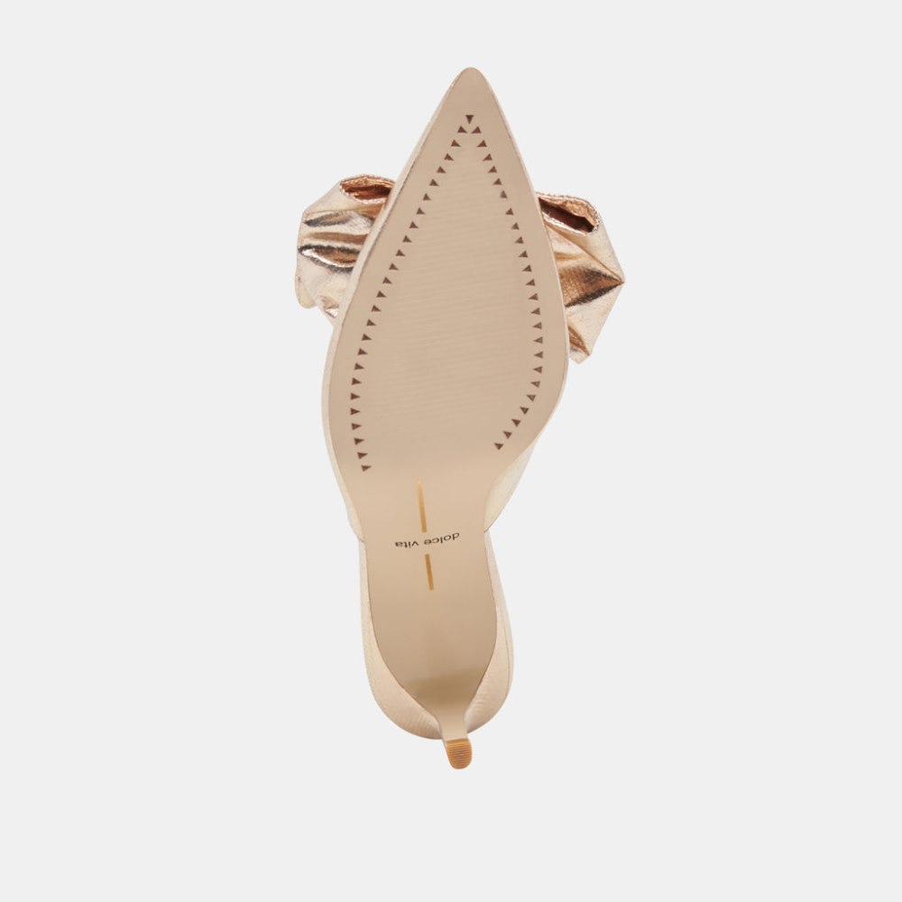 Dolce Vita Kayli Heels Platinum Satin