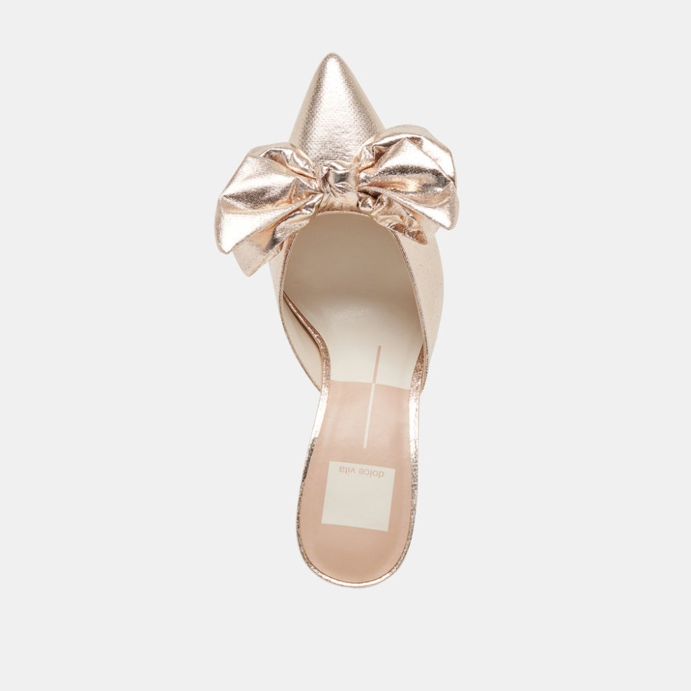 Dolce Vita Kayli Heels Platinum Satin