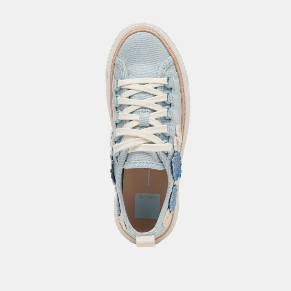 Dolce Vita Robbin Sneakers Light Blue Denim