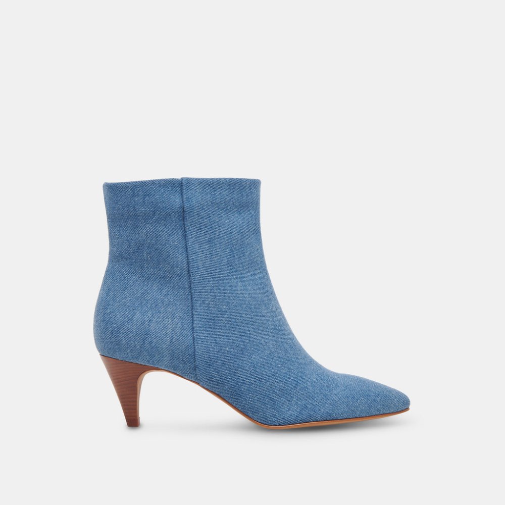 Dolce Vita Dee Booties Blue Denim