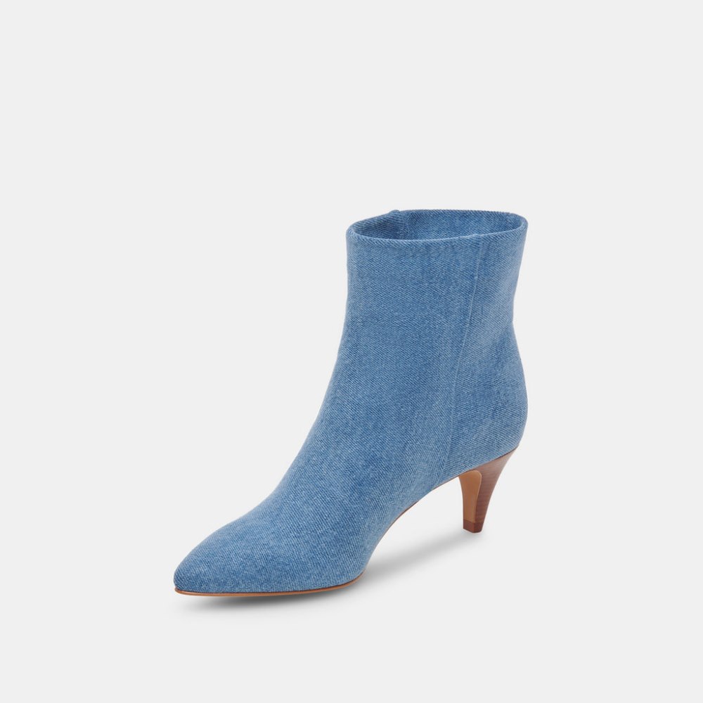 Dolce Vita Dee Booties Blue Denim