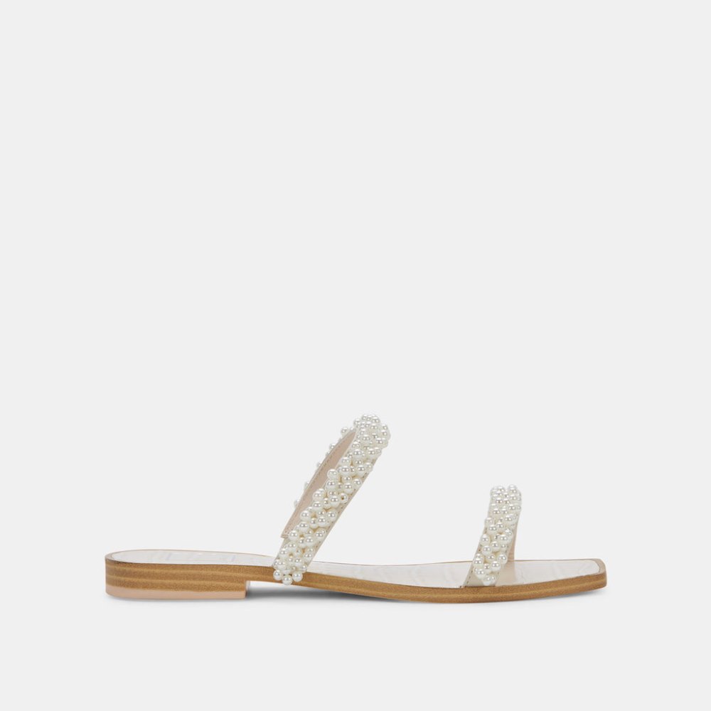 Dolce Vita Ivee Sandals Vanilla Pearls