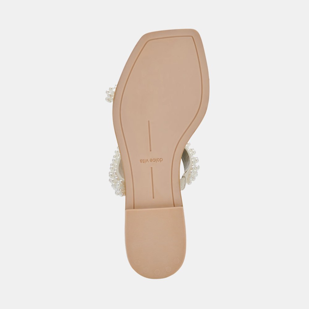 Dolce Vita Ivee Sandals Vanilla Pearls