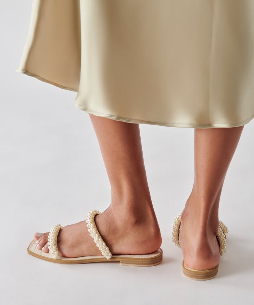 Dolce Vita Ivee Sandals Vanilla Pearls