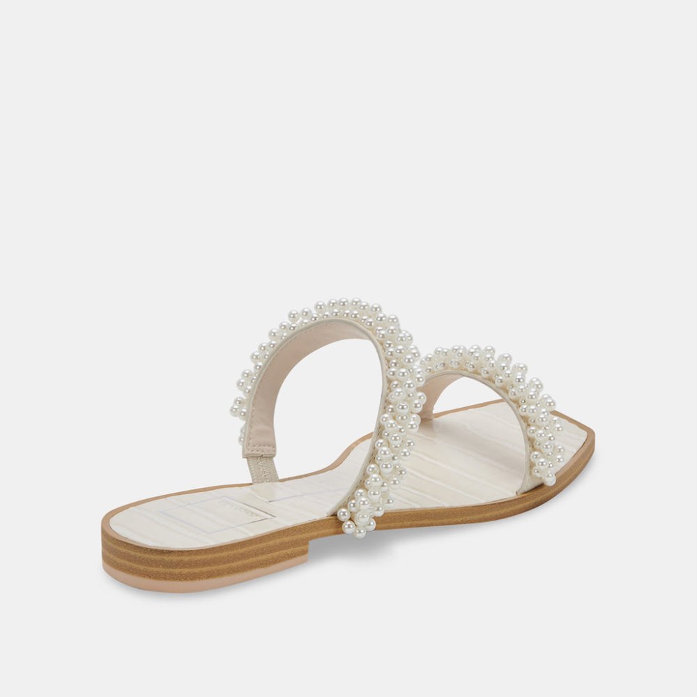 Dolce Vita Ivee Sandals Vanilla Pearls
