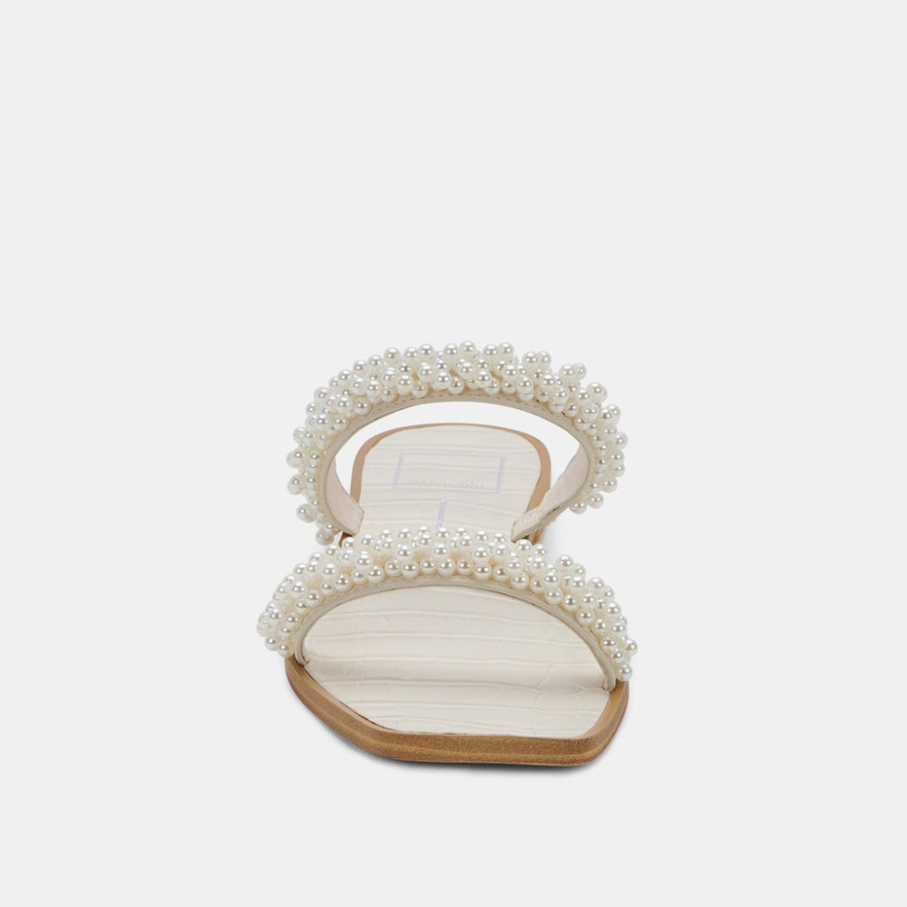 Dolce Vita Ivee Sandals Vanilla Pearls