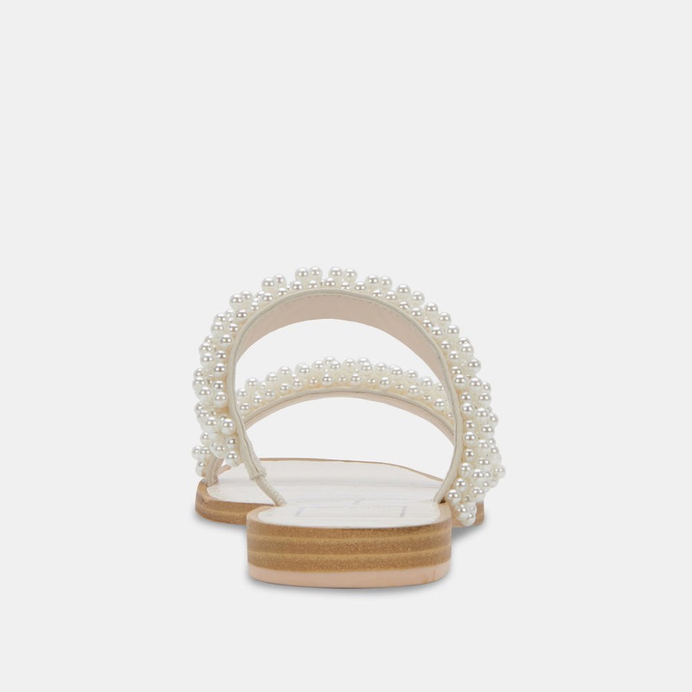 Dolce Vita Ivee Sandals Vanilla Pearls