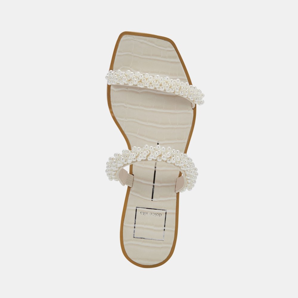 Dolce Vita Ivee Sandals Vanilla Pearls