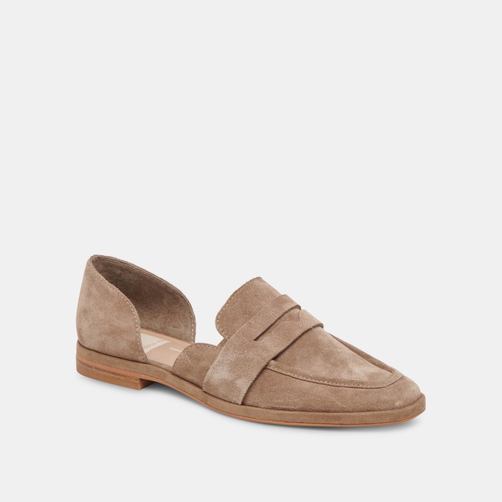 Dolce Vita Moyra Flats Truffle Suede