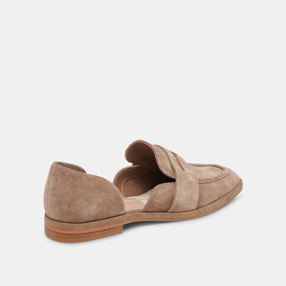 Dolce Vita Moyra Flats Truffle Suede