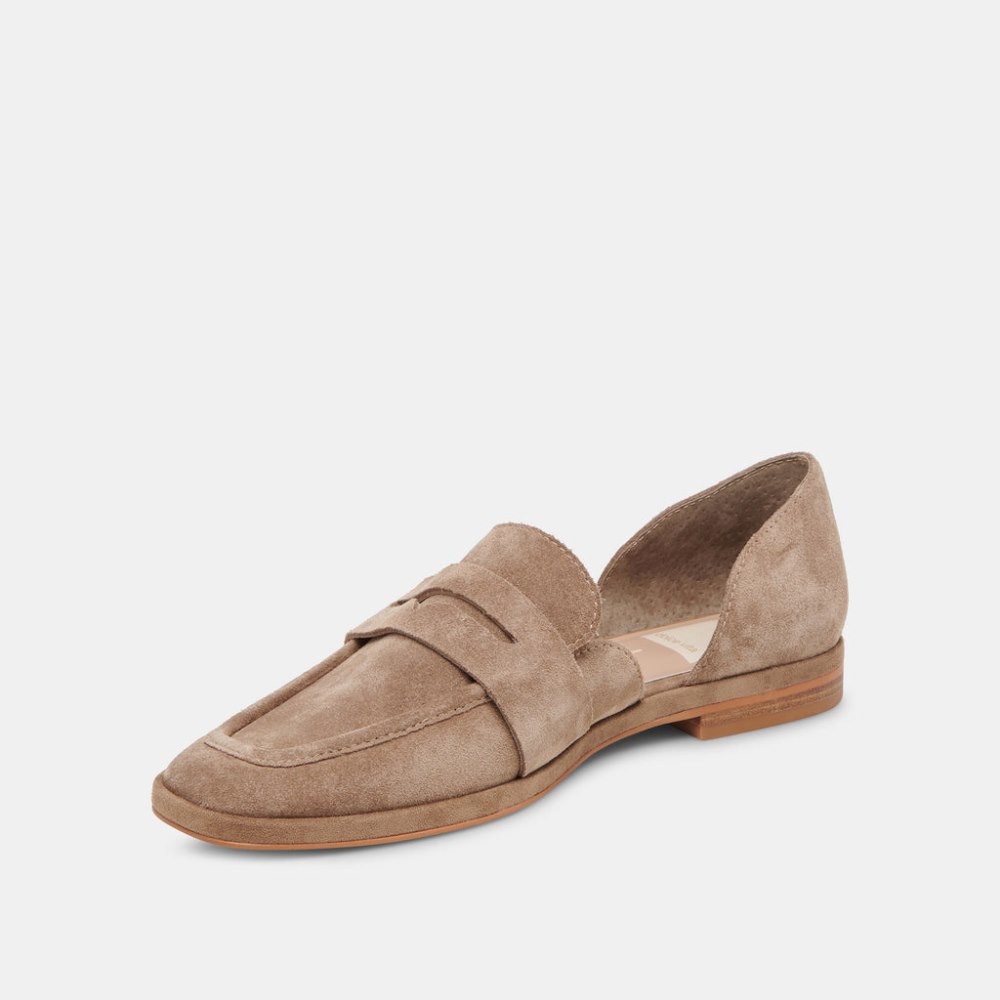 Dolce Vita Moyra Flats Truffle Suede