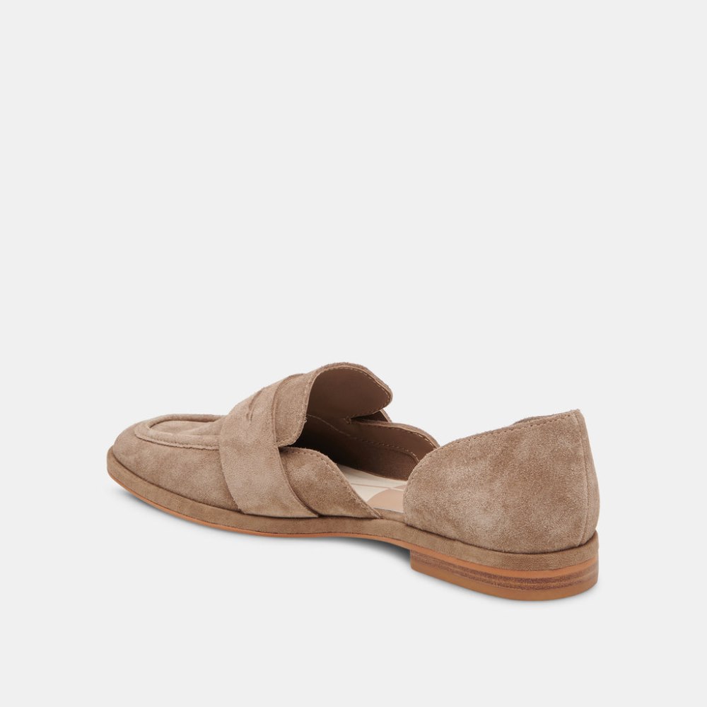 Dolce Vita Moyra Flats Truffle Suede