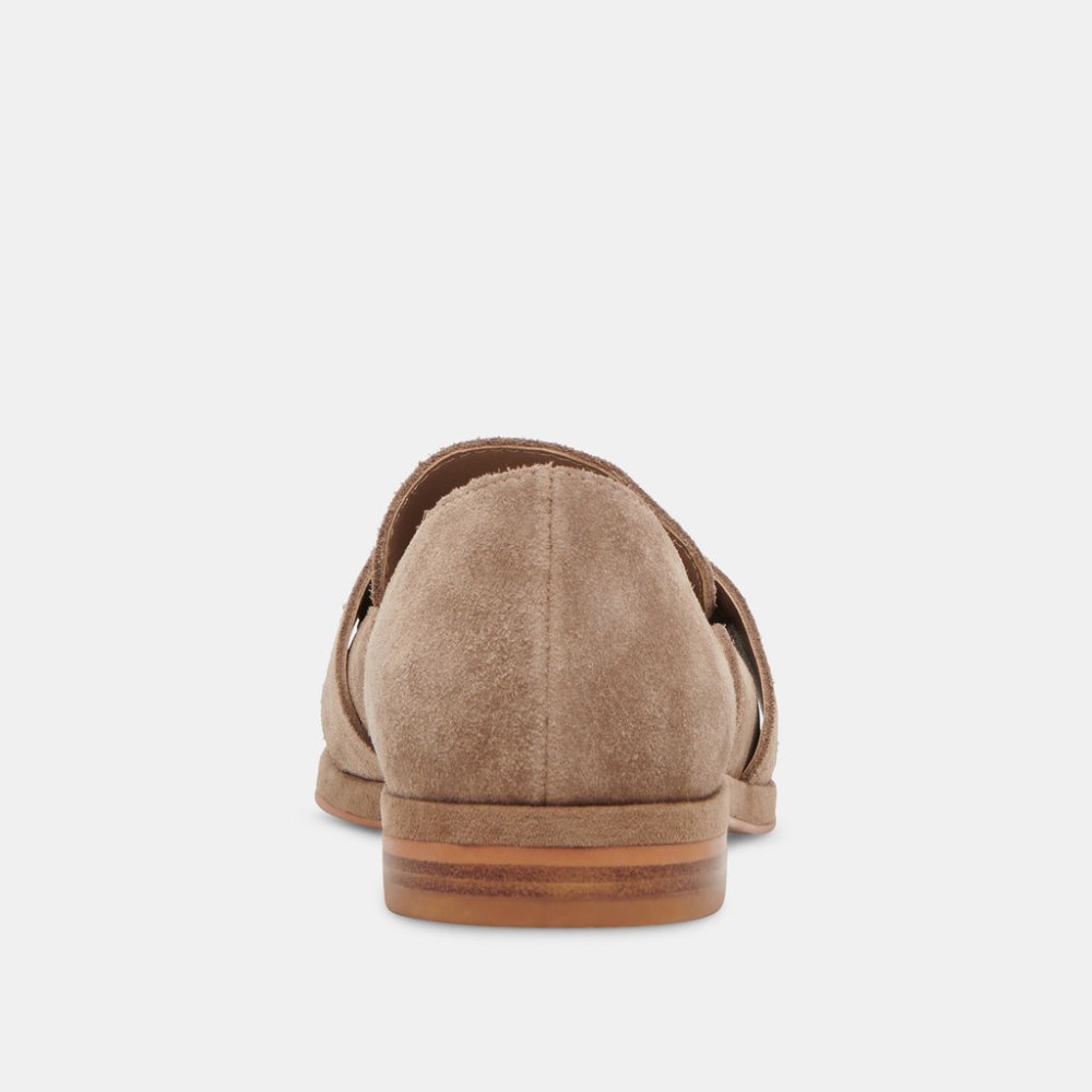 Dolce Vita Moyra Flats Truffle Suede