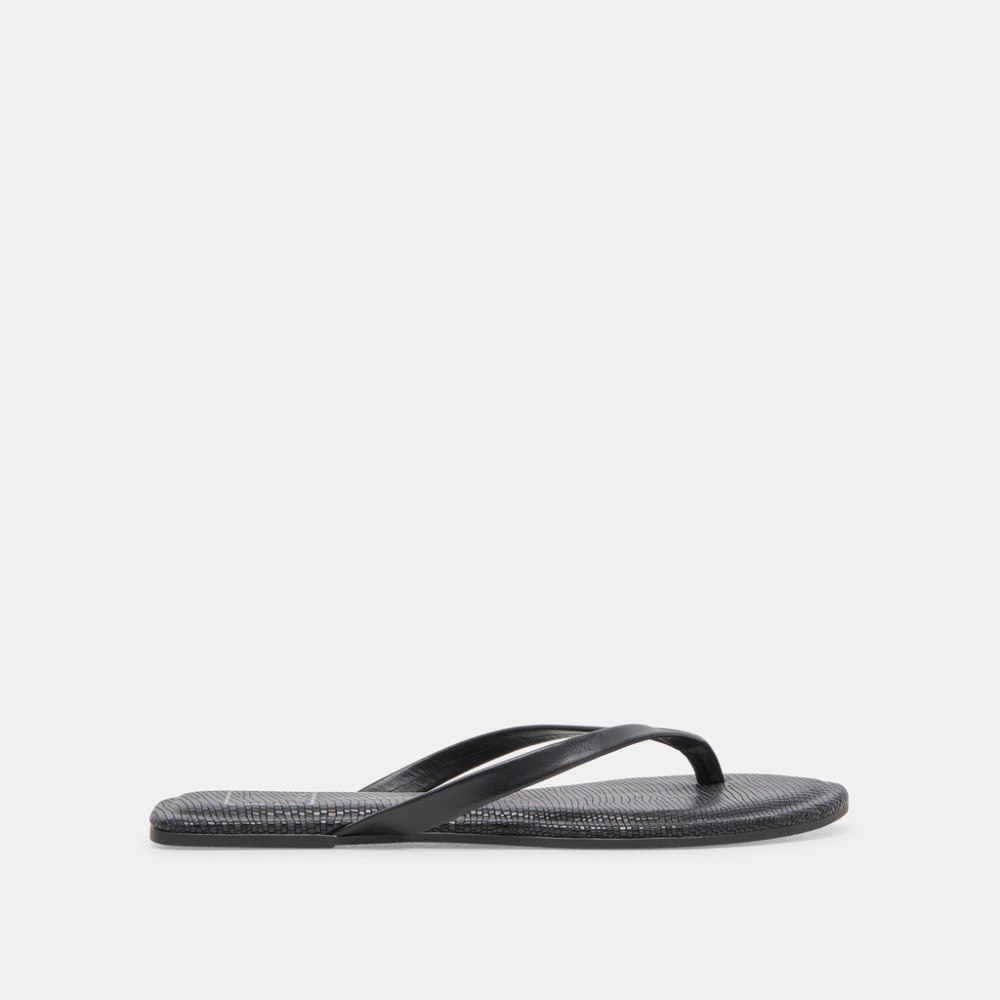 Dolce Vita Layney Sandals Black Leather