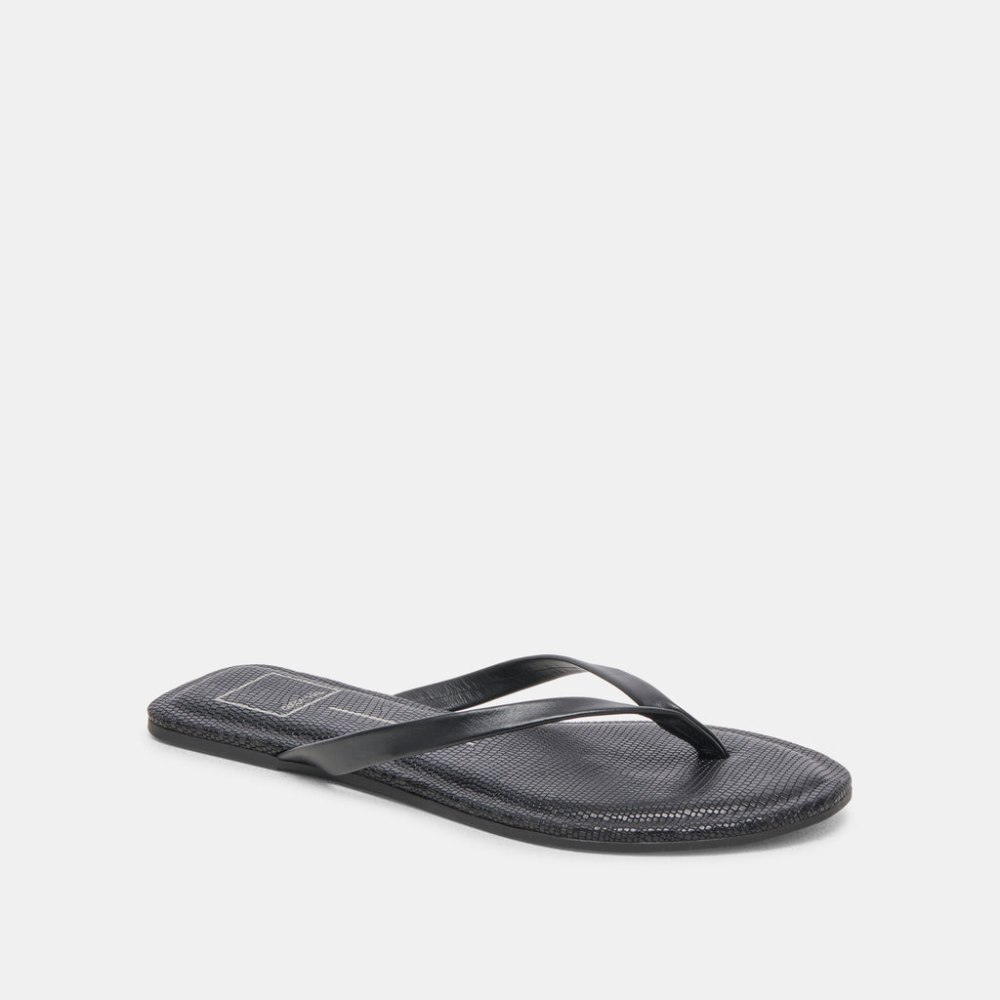 Dolce Vita Layney Sandals Black Leather