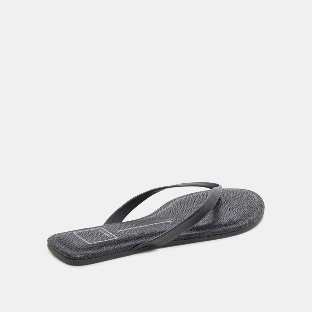 Dolce Vita Layney Sandals Black Leather