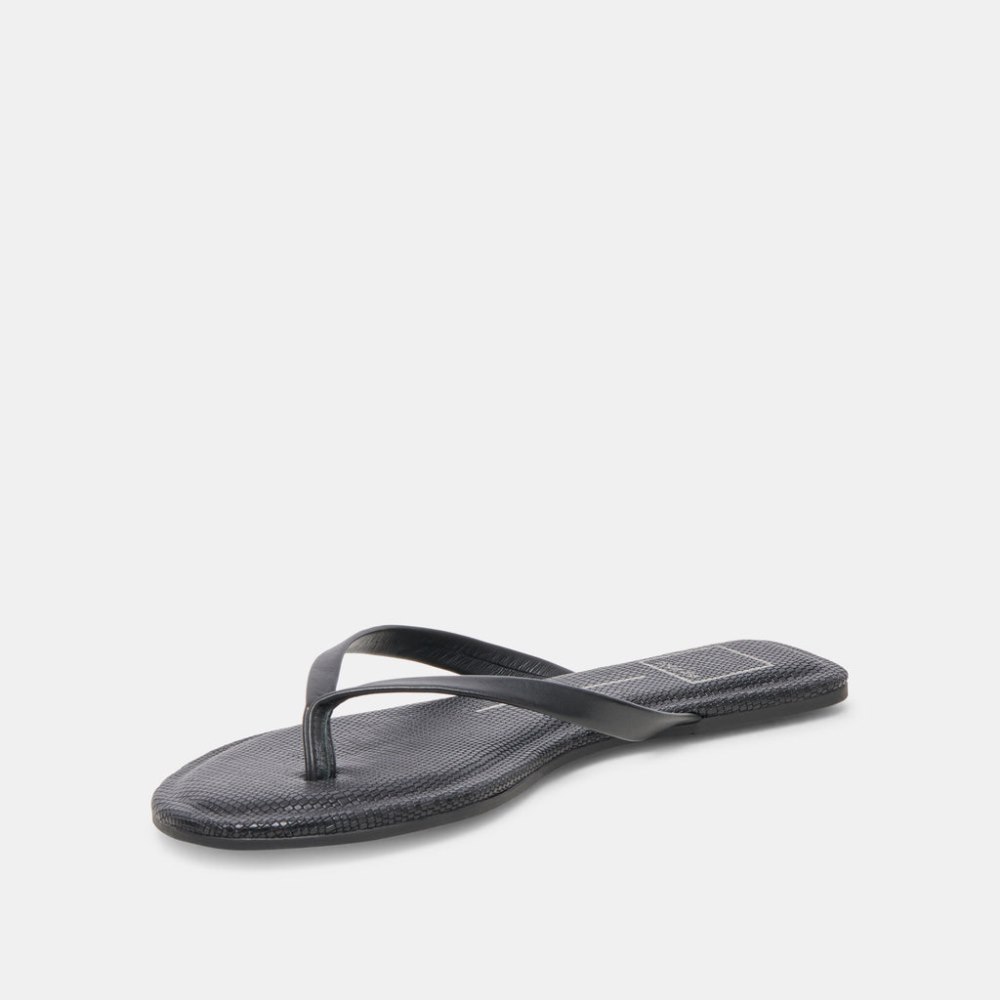 Dolce Vita Layney Sandals Black Leather
